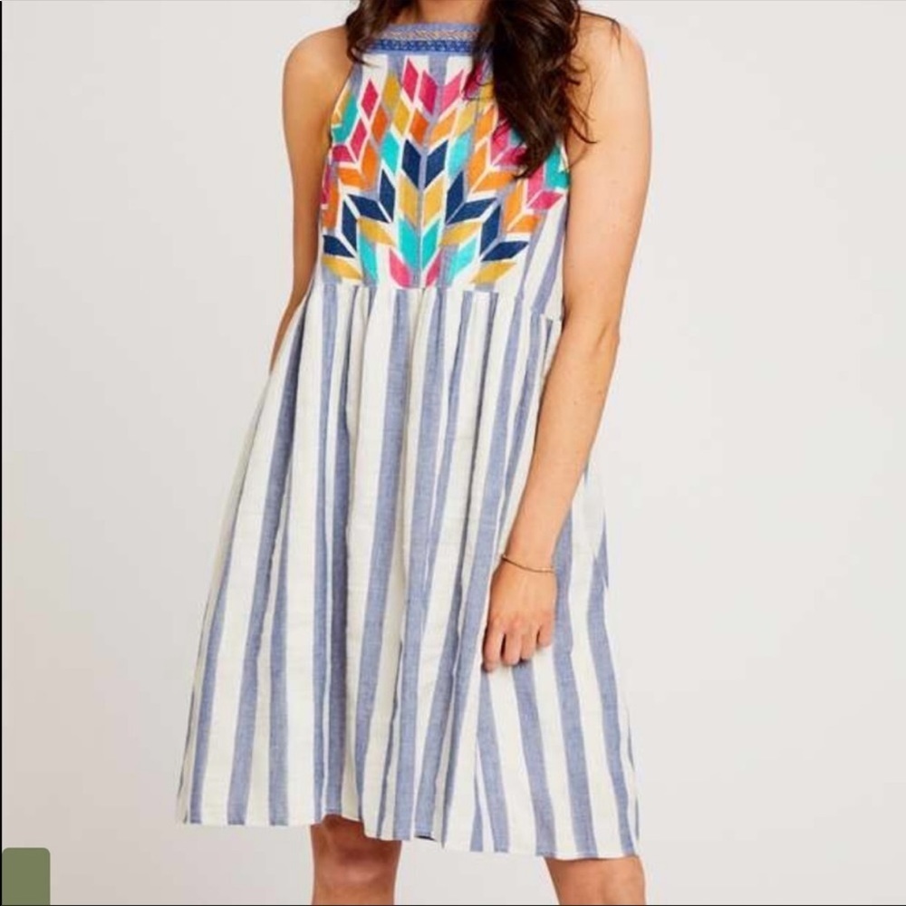 Altar’d State Denim Blue Dress